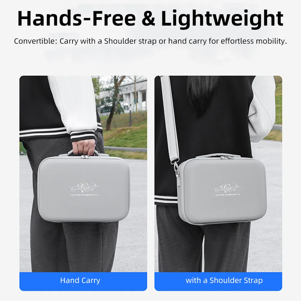 Storage Bag Case PU Leather Dr - Drone Hard Shell Case 评论和价格