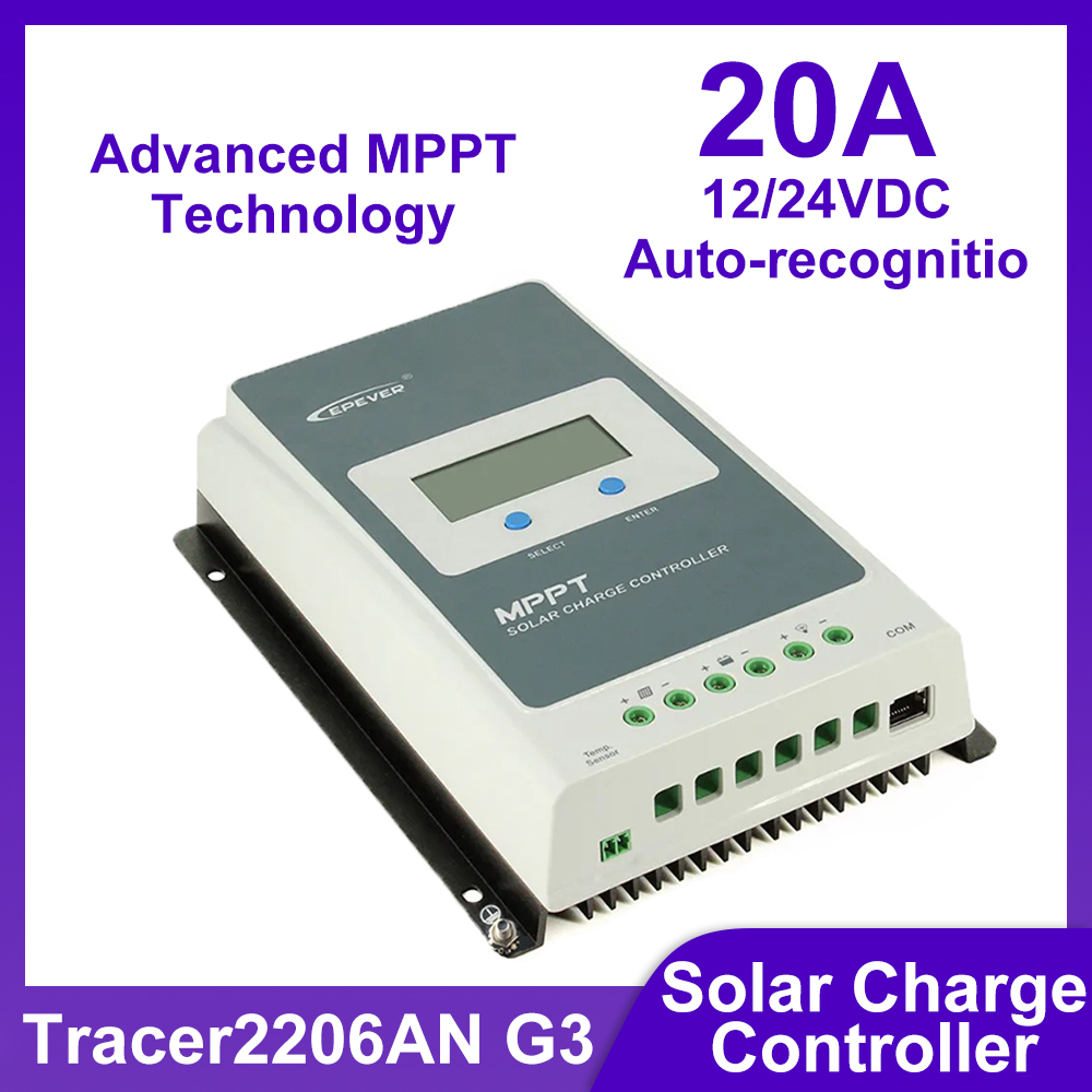 EPEVER 20A Tracer2206AN G3 Tra - Drone Solar Charger 评论和价格