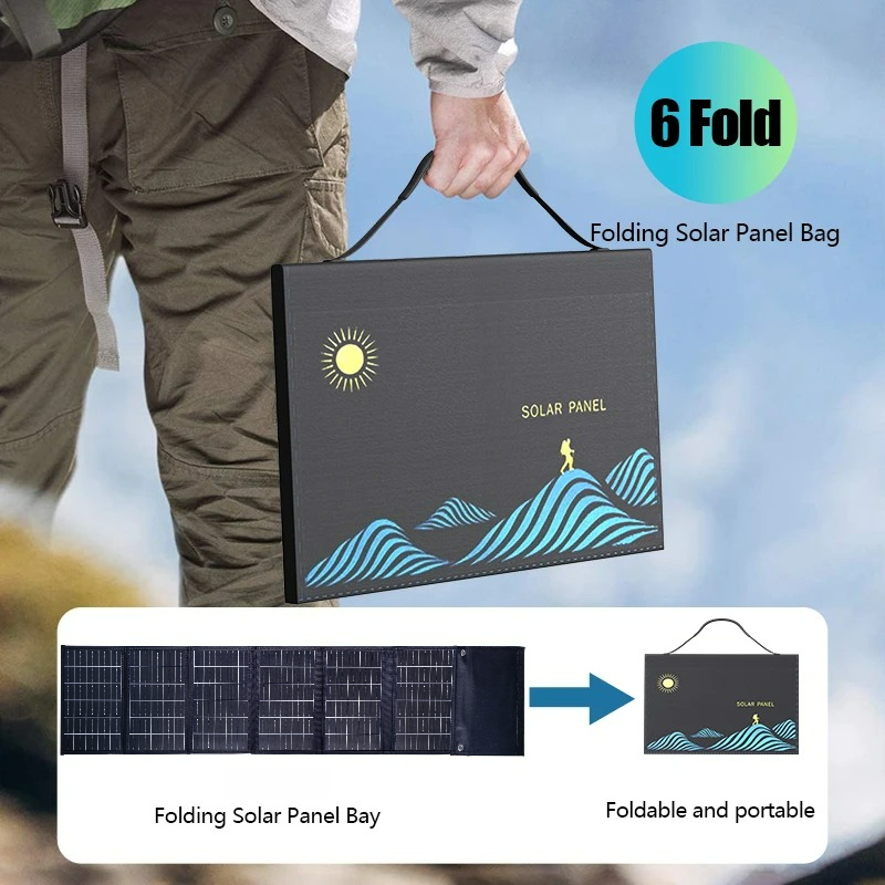 50W 90W Travel Portable Foldab - Drone Solar Charger 评论和价格